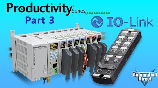 How To Use IOLink With A Productivity PLC part 3  from AutomationDirect [upl. by Eanyl781]