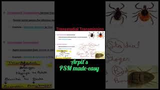 Transstadial disease transmission  mnemonic [upl. by Gnal248]