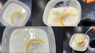 How to make your own yogurt starter  simple yogurt starter [upl. by Noimad]