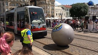 Play Bowling with Tram 🚋🎳 Tram EM Tramdriver Championship 2023 [upl. by Enyrehtac]