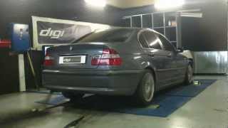 Reprogrammation Moteur  BMW E46 320d 150cv  185cv Dyno Digiservices Paris [upl. by Baram]