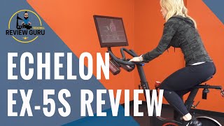 Echelon EX5s Exercise Bike Review [upl. by Bortman]