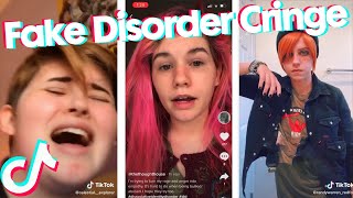 Fake Disorder Cringe  TikTok Compilation 14 [upl. by Ahterahs]