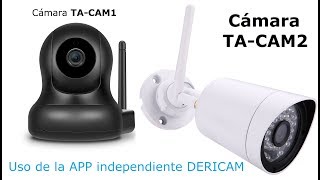 VideoTutorial de la APP DERICAM para cámaras TACAM [upl. by Kean445]