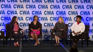 CWA Women in Office Panel  2022 CWA Legislative Political Conference [upl. by Ahsemrak200]