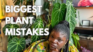 My Biggest Plant Care Mistakes [upl. by Eislek]