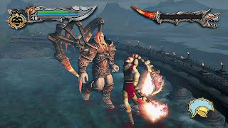 God of war 1 Kratos vs Ares Final Boss Fight 1080p 60fps [upl. by Balbinder]