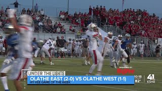 HyVee Game of the Week for Sept 20 Olathe East vs Olathe West [upl. by Argile]