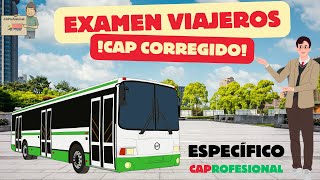 Examen VIAJEROS CAP parte ESPECÍFICA Tercera Convocatoria 2024 CAProfesional [upl. by Hymen154]