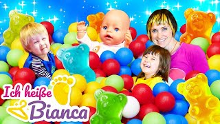 Bianca und Baby Born im Bonbonsladen Spielzeug Video  Ich heiße Bianca  Neue Folge [upl. by Ahtibbat]