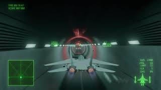 Ace Combat 7  Mission 20  Dark Blue Ace Full Throttle Tunnel Run amp Windbreak Ascent [upl. by Adlih]