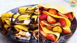 RECETA DE CREPAS  Postres Divertidos  DeliWow [upl. by Conah]