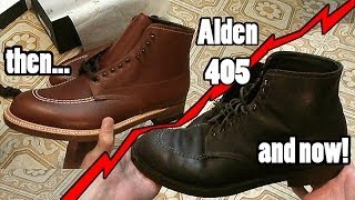 Alden 405 Indy boot review before and after [upl. by Niltak]