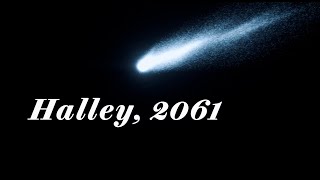 Comet Halley 76yr Orbit [upl. by Esetal958]