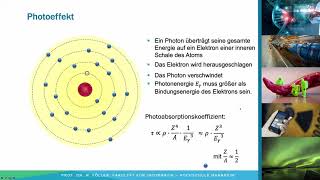 Strahlenphysik 7 Wechselwirkung von Teilchen mit Materie [upl. by Wende]