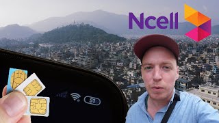 Get Mobile Data and Tourist SIM Card in Nepal for under 1   Ncell Activation [upl. by Enamrej]