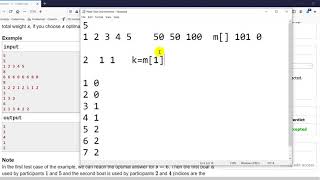 1399C Boats Competition codeforces problem in bangla [upl. by Cam]