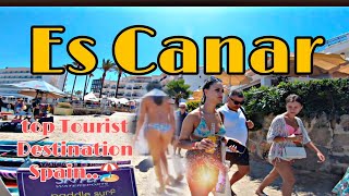 Es Canar Beach Walk tour at Es CanarHotel Anfora Alua Soul IbizaTop Tourist destinationIbiza [upl. by Gord792]