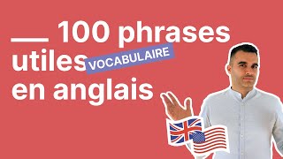 100 phrases très utiles à connaître en anglais  cours danglais facile pour débutants [upl. by Halludba]