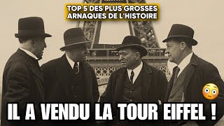 TOP 5 DES PLUS GROSSES ARNAQUES DE L’HISTOIRE  😱 top5 [upl. by Arot]