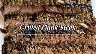 Paleo Grilled Flank Steak [upl. by Nohsram779]