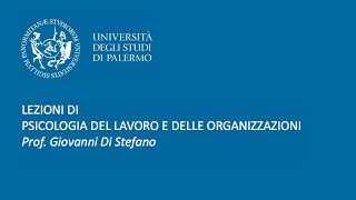 Lezione n 13 I rischi psicosociali e lo stress legato al lavoro [upl. by Kelsi]