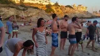 Twist And Shout  Balmins Beach Sitges Cala Balmins Saturday Live Music Beatls [upl. by Nagn]