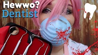 ASMR  HEWWO  The Worst Dentist Ever  Relaxing Dental Cleaning amp Extraction [upl. by Nonac811]