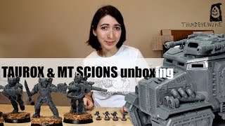 UNBOXING  REVIEW  Taurox and Militarum Tempestus Scions by ThirdEyeNuke Studio [upl. by Sissy]