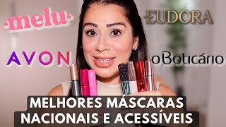 MÁSCARAS DE CÍLIOS 2023  Favoritas Baratinhas e acessíveis  Avon Melu Eudora  Make b … [upl. by Gratt190]