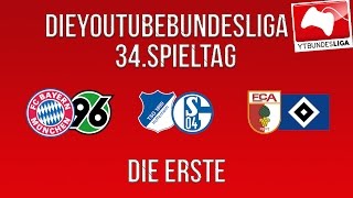 YTBUNDESLIGA SPORTSCHAU I Konferenz  Die Erste I 34 Spieltag [upl. by Arteid]