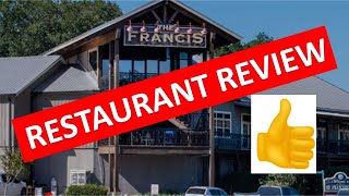 THE FRANCIS Restaurant Review St Francisville Feliciana Louisiana by haunted Myrtles Plantation [upl. by Andrews981]