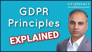 GDPR Principles Explained [upl. by Robi]