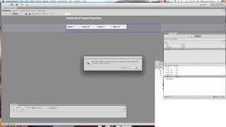 Creating a SPRY Menu Bar in Dreamweaver [upl. by Pontias]