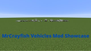 MrCrayfish Vehicles Mod Showcase [upl. by Dib]