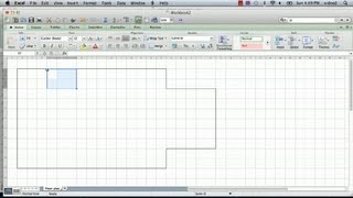 How to Make a Floorplan in Excel  Microsoft Excel Tips [upl. by Aubarta]