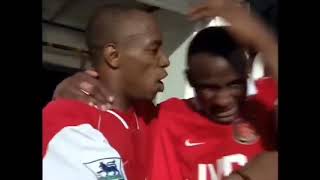 Patrick Vieira bangs his head on the ceiling of the Highbury tunnel [upl. by Agnew]