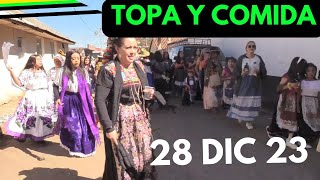 Topa y comida – Tenencia Lázaro Cárdenas 28 diciembre 2023 [upl. by Charry]