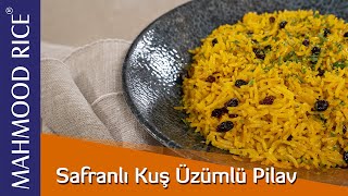 Safranlı Kuş Üzümlü Pilav  Mahmood Rice [upl. by Namar]