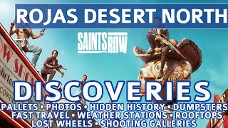 Saints Row  Rojas Desert North All Discovery Locations  100 [upl. by Noek]