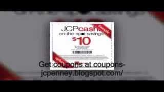 JCPenney Coupons 2013  JCPenney Printable Coupons [upl. by Shelah11]