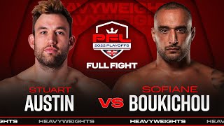 Stuart Austin vs Sofiane Boukichou  PFL 9 2022 [upl. by Larentia207]