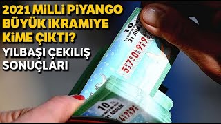 2020  2021 YILBAŞI MİLLİ PİYANGO BÜYÜK İKRAMİYESİ BAKIN KİMLERE ÇIKTI [upl. by Valenka]