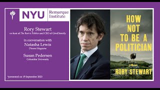 Rory Stewart on his book How Not to Be a Politician A Memoir [upl. by Clarine394]