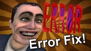 Gmod Prop Hunt Error Fix How to [upl. by Mott]