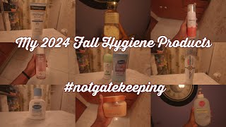 MY 2024 FALL HYGIENE ROUTINE ♡ chapter 2 skincare hair products perfume and more [upl. by Anirbus]