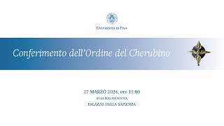 Conferimento dellOrdine del Cherubino  2024 [upl. by Ynaffet]