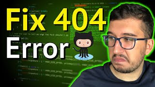 Fix 404 error on your Github Pages website [upl. by Grogan992]