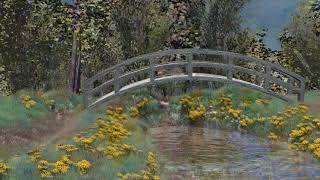 Claude Monet 3d Animation  Luca Agnani Studio [upl. by Anavoig]