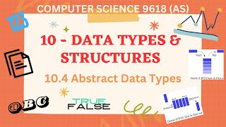 104  Abstract Data Types ADTs  Computer Science 9618 AS Level [upl. by Atekan]